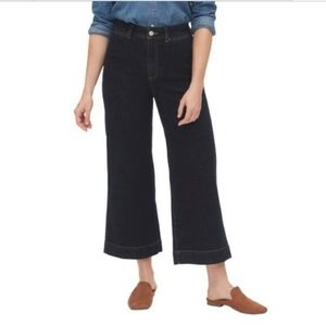 Gap Denim High Rise Wide-Leg Crop
